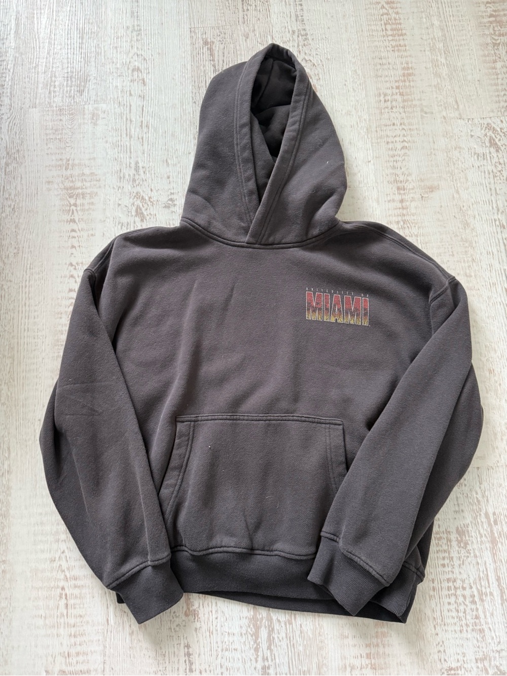 Hollister Dark Gray MIAMI Hoodie